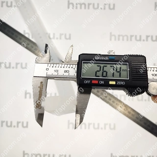 Резина силиконовая под запаечную планку (размер 510×21.5×11 мм)