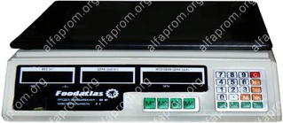 Торговые весы Foodatlas 40кг/2гр ВТ-40С