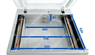 Вакуумный упаковщик DZQ-500/2F Foodatlas Eco