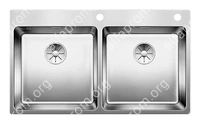 Кухонная мойка Blanco Andano 400/400-IF/A InFino
