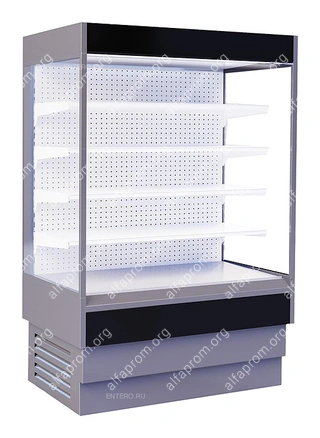 Горка холодильная CRYSPI ALT N S 1350 LED (без боковин, с выпаривателем) Горка холодильная CRYSPI ALT N S 1350 LED (без боковин, с выпаривателем)