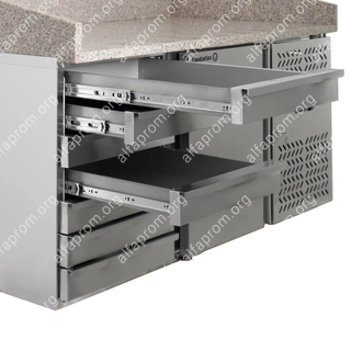 Стол холодильный для пиццы PZ1610TN Foodatlas