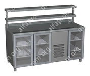 Стол холодильный Carboma T70 M4-1-G 9006 (4GNG/NT 1111)