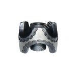 Матрица JGL-60, 6 яч, Полумесяц Волна (В), d76, ш50