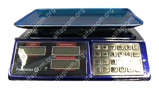 Торговые весы Foodatlas ВТ-983S (40кг/2гр)